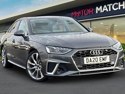 Grey Used 2020 Audi A4 S-Line Sedan | £15,300 (Fair price)
