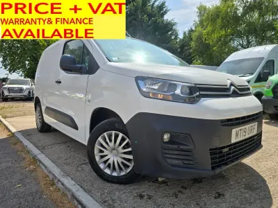 Gebraucht Citroën Berlingo 75 PS (55 kW) 2019 Weiß Van / Kleinbus