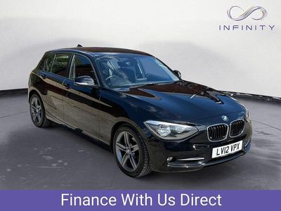 Used BMW 116 Sport Line 116 HP (85 kW) 2012 Black Hatchback