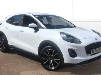 Used Ford Puma Titanium 125 HP (91 kW) 2023 White SUV