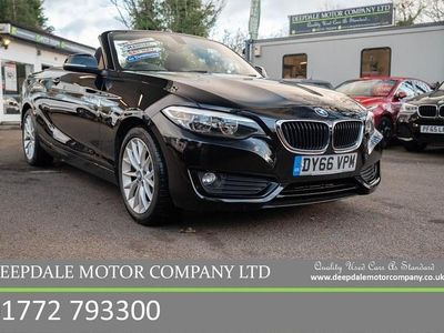 Black Used 2016 BMW 218 Cabriolet | £10,790 (Good price)