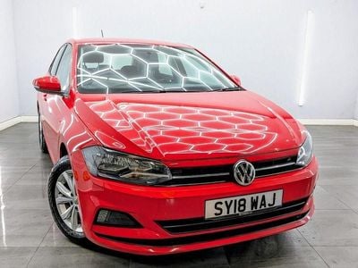 Used VW Polo SE 65 HP (47 kW) 2018 Red Hatchback