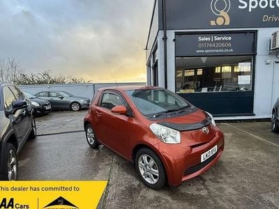 Orange Used 2013 Toyota iQ Hatchback | £5,500 (Expensive)