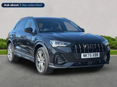 Used Audi Q3 Black Edition 147 HP (108 kW) 2025 Black SUV