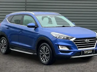 Used Hyundai Tucson Premium 116 HP (85 kW) 2019 Blue SUV