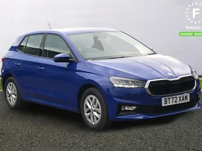Gebraucht Skoda Fabia Comfort 2022 Blau Kleinwagen