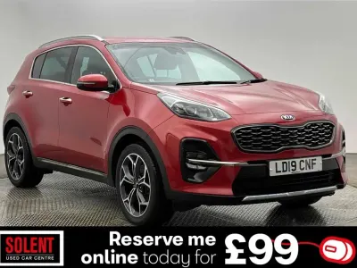 Used Kia Sportage GT-Line 134 HP (98 kW) 2019 Red SUV