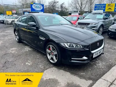 Used Jaguar XE R-Sport 2016 Black Sedan