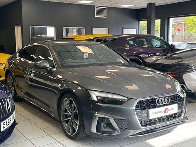 Begagnad Audi A5 S-Line 2021 Grå Sportkupé