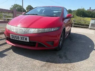 Used Honda Civic SE 2008 Red Hatchback
