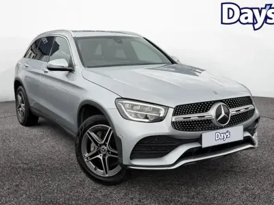 Used Mercedes GLC300e AMG line 320 HP (235 kW) 2022 Silver SUV