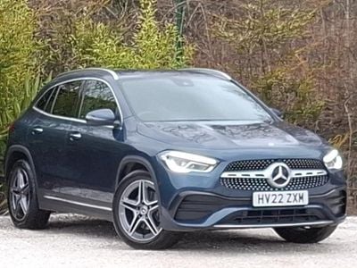 Used Mercedes GLA200 AMG Line Premium 163 HP (119 kW) 2022 Blue SUV