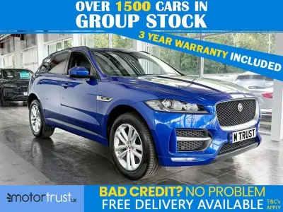 Used Jaguar F-Pace R-Sport 180 HP (132 kW) 2017 Blue SUV