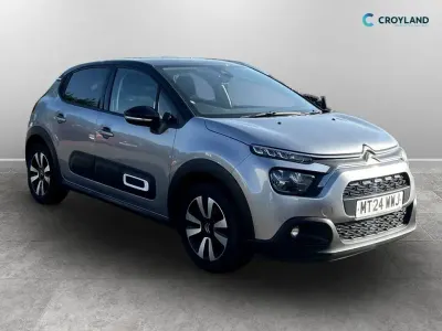 Used Citroën C3 PureTech 83 HP (61 kW) 2024 Grey Hatchback
