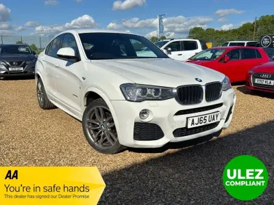 Used BMW X4 M Sport 190 HP (139 kW) 2015 White SUV