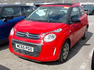 Used Citroën C1 Feel 68 HP (50 kW) 2015 Red Hatchback