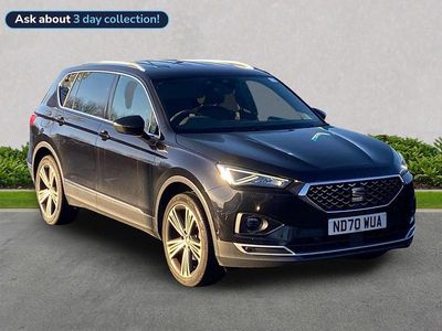 Black Used 2021 Seat Tarraco XCELLENCE Lux SUV | £21,278 (Fair price)