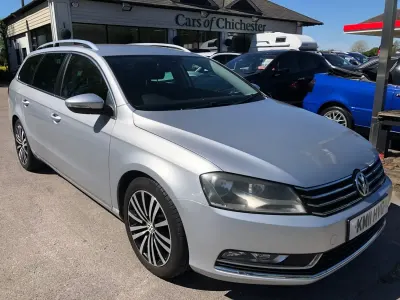 Begagnad VW Passat Sportline 2011 Silver Kombi