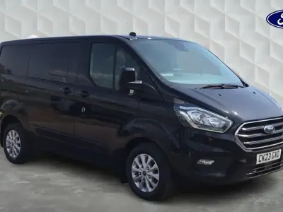 Used Ford Transit Custom Limited 170 HP (125 kW) 2023 Black Van