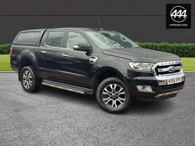 Usado Ford Ranger Limited 2019 Preto Pickup