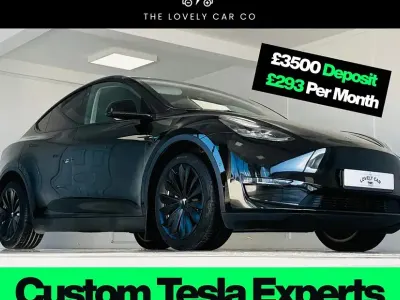 Used Tesla Model Y Long Range AWD 378 kW (514 HP) 2022 Black SUV