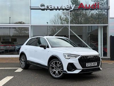 White Used 2025 Audi Q3 Black Edition SUV | £33,290 (Good price)