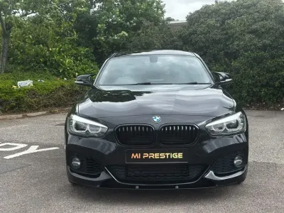 Used BMW 118 M Sport 136 HP (100 kW) 2019 Black sapphire metallic Hatchback