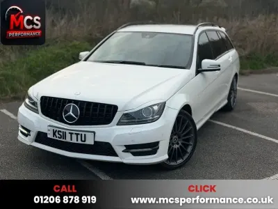 Used Mercedes C350 Sport Edition 2011 White Estate