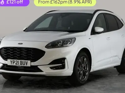 Used Ford Kuga ST-Line 120 HP (88 kW) 2021 White SUV
