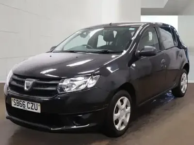 Used Dacia Sandero Ambiance 75 HP (55 kW) 2016 Black Hatchback