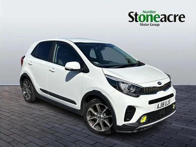 Used Kia Picanto X-Line 84 HP (61 kW) 2018 White Hatchback