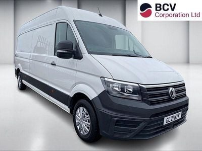 White Used 2021 VW Crafter Trendline Van | £16,800 (Fair price)