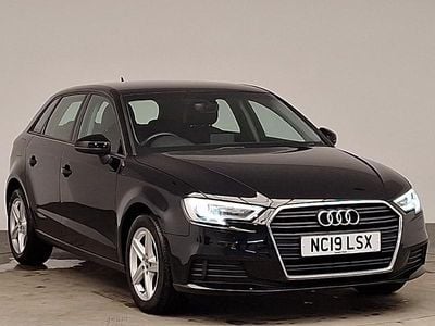 Used Audi A3 116 HP (85 kW) 2019 Black Sedan