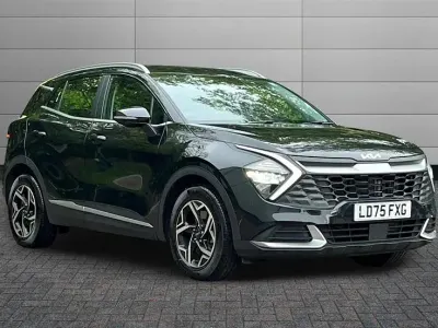 Second-hand Kia Sportage 157 CP (115 kW) 2025 Negru SUV