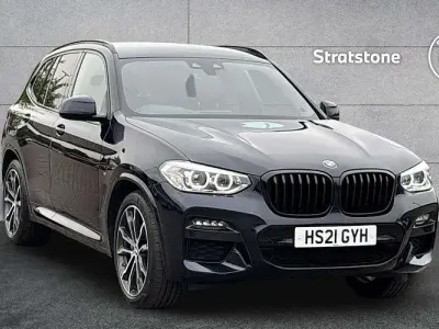 Used BMW X3 M Sport 286 HP (210 kW) 2021 Black SUV