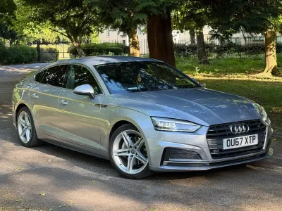 Used Audi A5 Sportback S-Line 190 HP (139 kW) 2017 Silver Hatchback