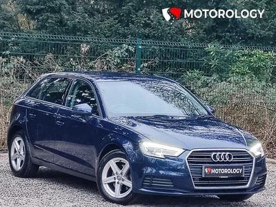 Used Audi A3 Sportback Performance 110 HP (80 kW) 2017 Blue Hatchback