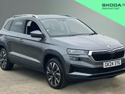 Used Skoda Karoq SE L 110 HP (80 kW) 2024 Blue SUV