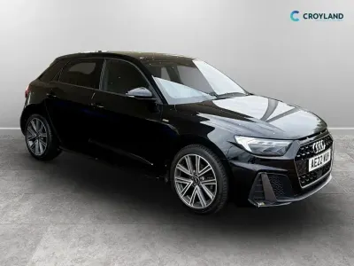 Used Audi A1 Sportback S-Line 110 HP (80 kW) 2022 Black Hatchback