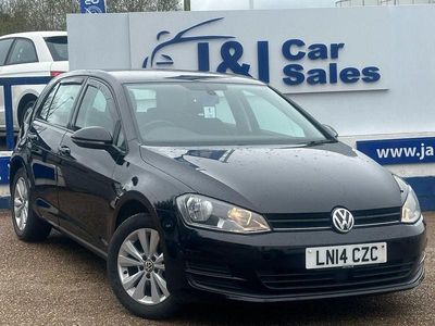Used VW Golf VII SE 105 HP (77 kW) 2014 Black Hatchback