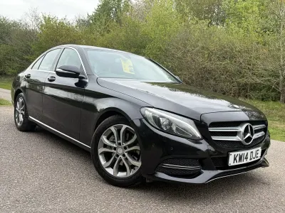 Used Mercedes C200 184 HP (135 kW) 2014 Black Sedan