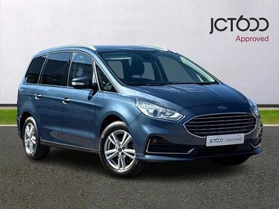 Begagnad Ford Galaxy Titanium 147 HK (108 kW) 2021 Blå Minibuss
