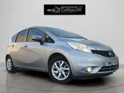 Used Nissan Note Acenta Premium 80 HP (58 kW) 2013 Silver Hatchback