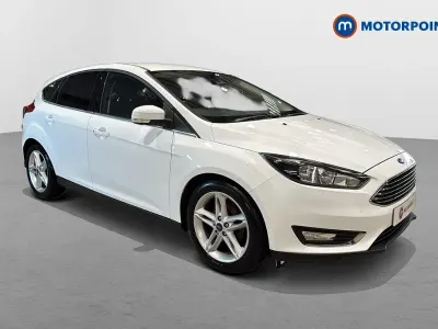 Used Ford Focus Titanium 2018 White Hatchback