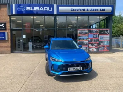 Used MG ZS Trophy 196 HP (144 kW) 2025 Blue SUV