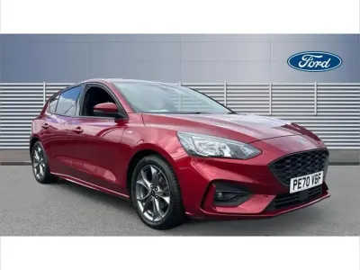 Used Ford Focus ST-Line 123 HP (90 kW) 2020 Red Hatchback