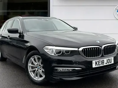 Begagnad BMW 520 Sport Line 187 HK (137 kW) 2018 Svart Kombi