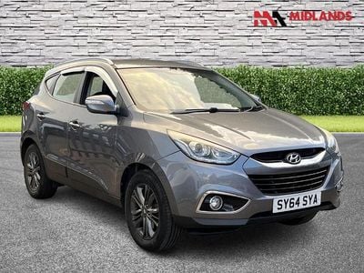 Grey Used 2014 Hyundai ix35 SE SUV | £2,700 (Fair price)