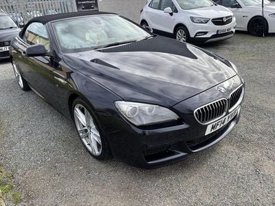 Used BMW 640 Cabriolet M Sport 2014 Black Cabriolet