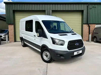 Used Ford Transit 130 HP (95 kW) 2019 White Van